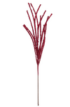 Grass 67cm Burgundy Spray