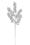 Leaf Cluster 86cm Silver Spray