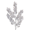Leaf Cluster 86cm Silver Spray