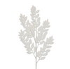 Leaf Cluster 86cm White Spray