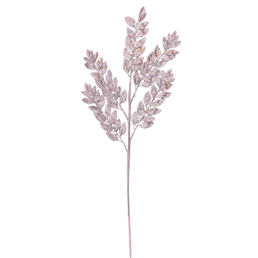 Leaf Cluster 86cm Blush Spray