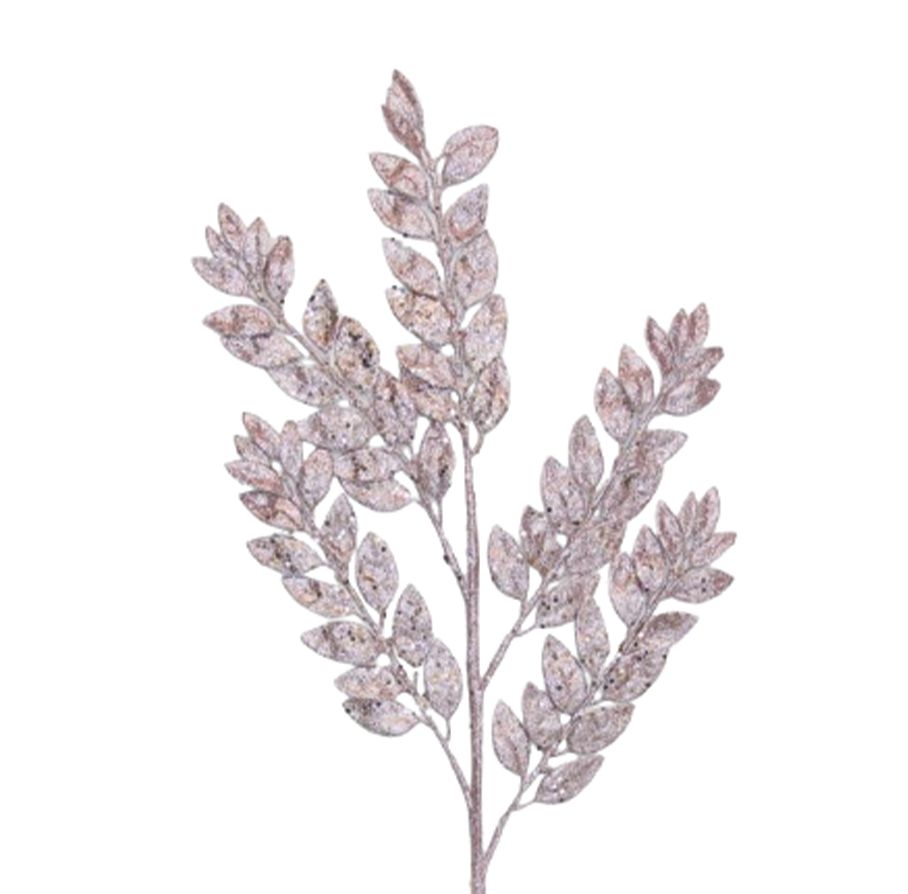 Leaf Cluster 86cm Blush Spray