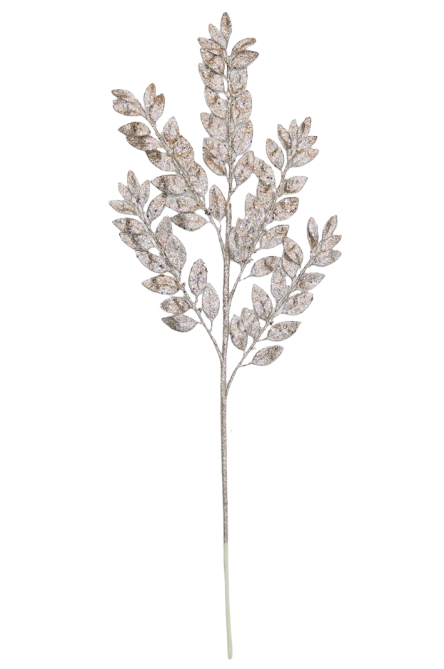 Leaf Cluster 86cm Champagne Spray