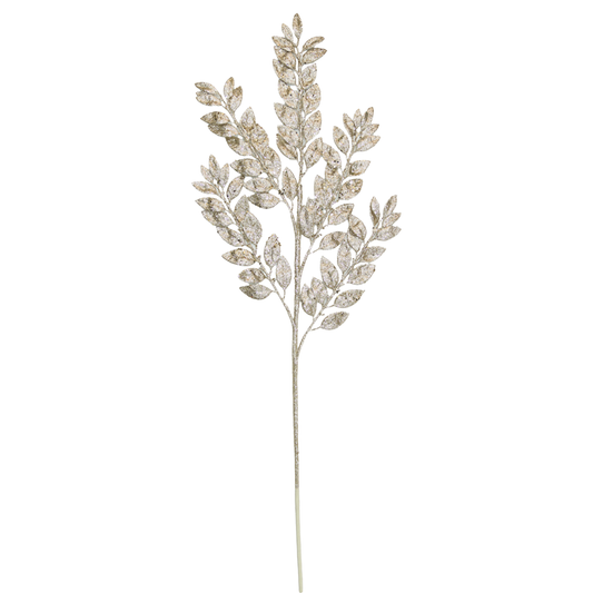 Leaf Cluster 86cm Champagne Spray