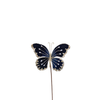 Butterfly 21cm Midnight Blue Stem