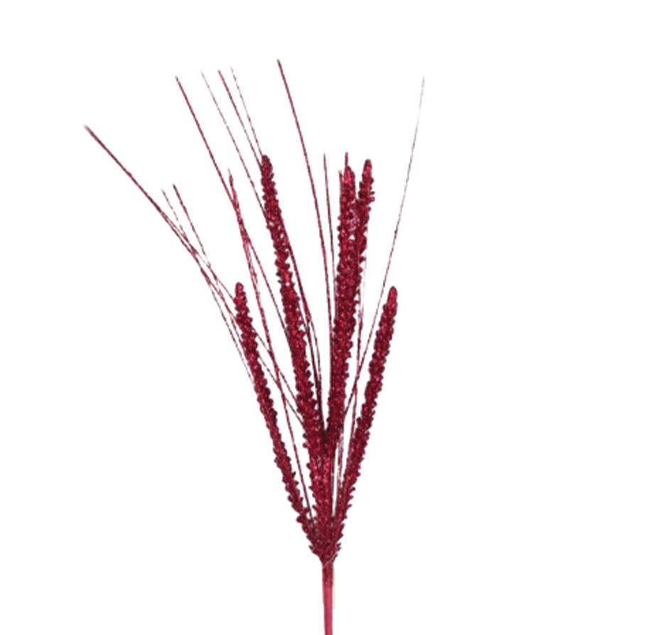 Grass 70cm Burgundy Spray