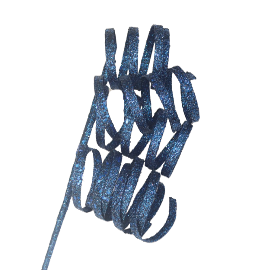 Spiral 55cm Midnight Blue Spray