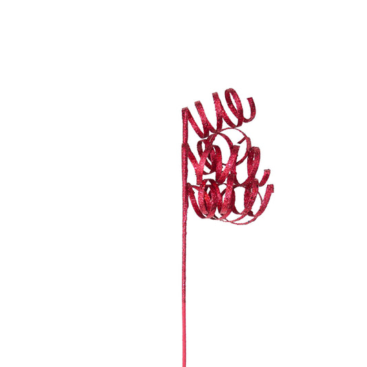 Spiral 55cm Burgundy Spray