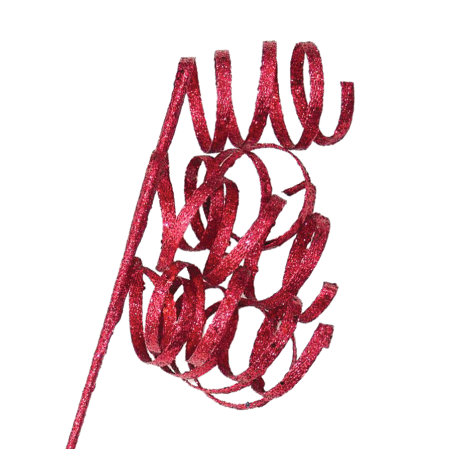 Spiral 55cm Burgundy Spray