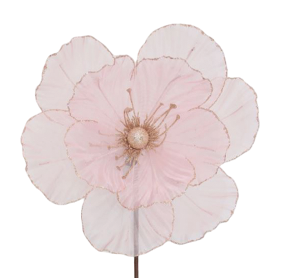 Magnolia 27x50cm Sheer Blush Stem