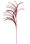 Grass 89cm Burgundy Spray