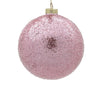 8cm Iced Blush Ball Ornament
