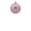 8cm Iced Blush Ball Ornament