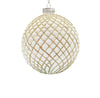 10cm Regal Antique Champagne Ball Ornament
