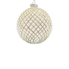 12cm Regal Antique Champagne Ball Ornament