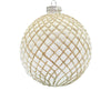 15cm Regal Antique Champagne Ball Ornament