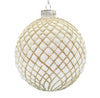 15cm Regal Antique Champagne Ball Ornament