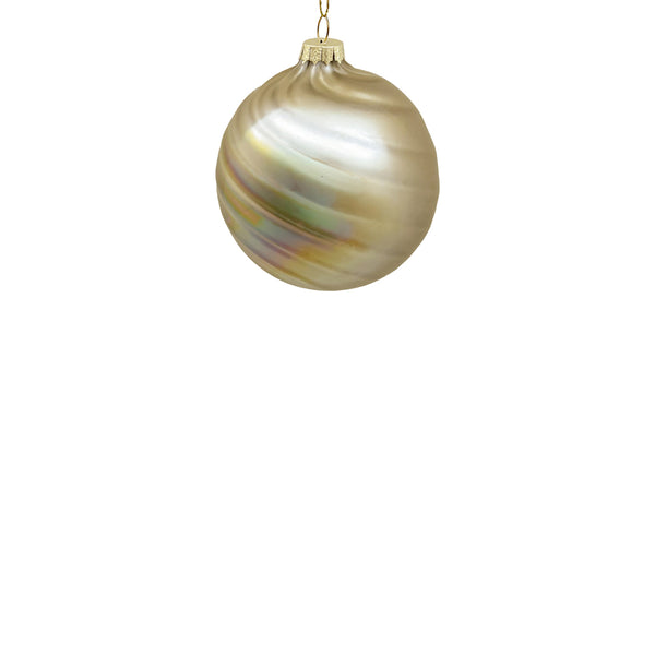 8cm Diana French Vanilla Ball Ornament