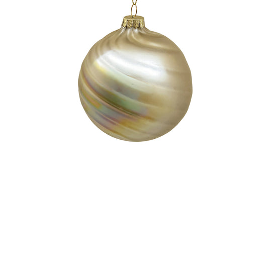 10cm Diana French Vanilla Ball Ornament