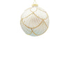 10cm Ariel Matte Champagne Ball Ornament