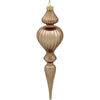 7x27.5 Devin Antique Champagne Finial Ornament