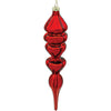 5.5x26cm Ruby Red Finial Ornament