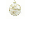 10cm Loralei Cream White Ball Ornament