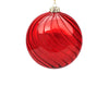12cm Eden Red Ball Ornament