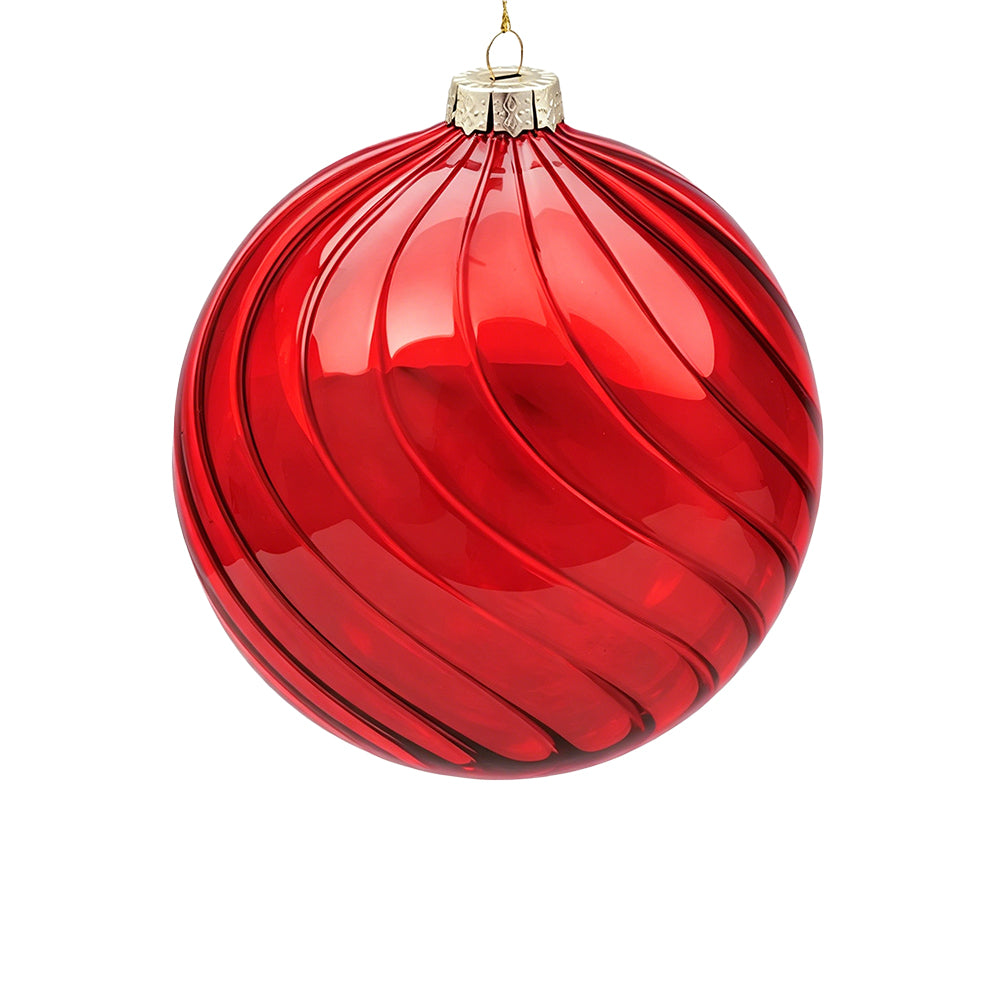 15cm Eden Red Ball Ornament
