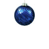 10cm Eden Midnight Blue Ball Ornament