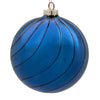 12cm Eden Midnight Blue Ball Ornament