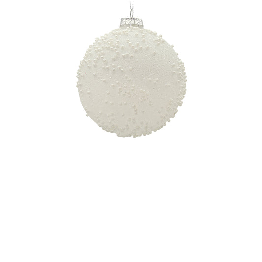 10cm Shiloh Pearl Ball Ornament