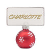 Snowflake Set of 6 Place Card Holders