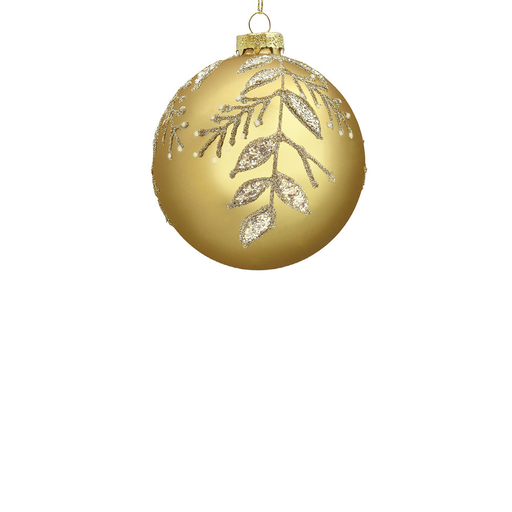 10cm Tate Champagne Ball Ornament