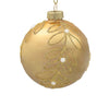 8cm Clarissa Pearl Champagne Ball Ornament