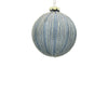 10cm Demi Ice Blue Ball Ornament