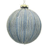 10cm Demi Ice Blue Ball Ornament
