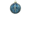 8cm Marta Midnight Blue Ball Ornament