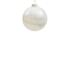 8cm Neves Irridescent White Ball Ornament
