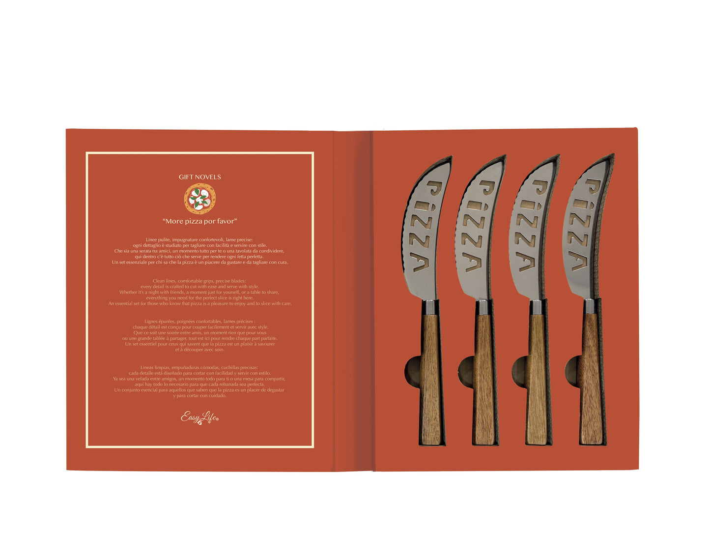 Book  Series-MORE PIZZA...Set of 4