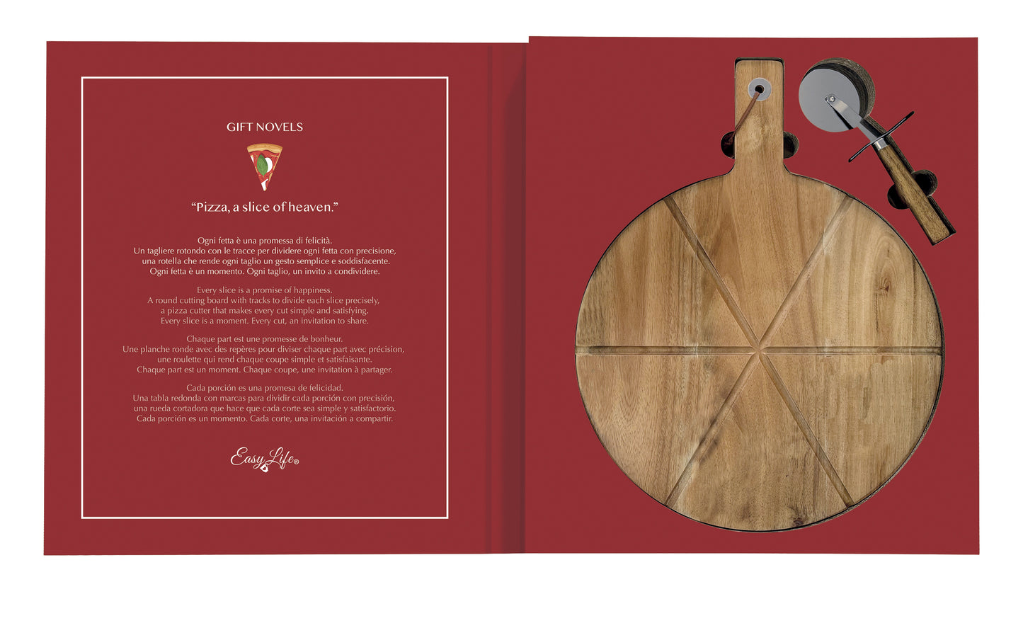 Book Series-PIZZA Set of 2