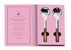 Book Series-EAT GOOD...Salad Servers Set of 2