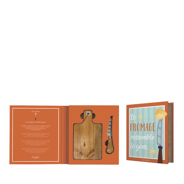 Book Series-Le FROMAGE…Set of 2 Cheese