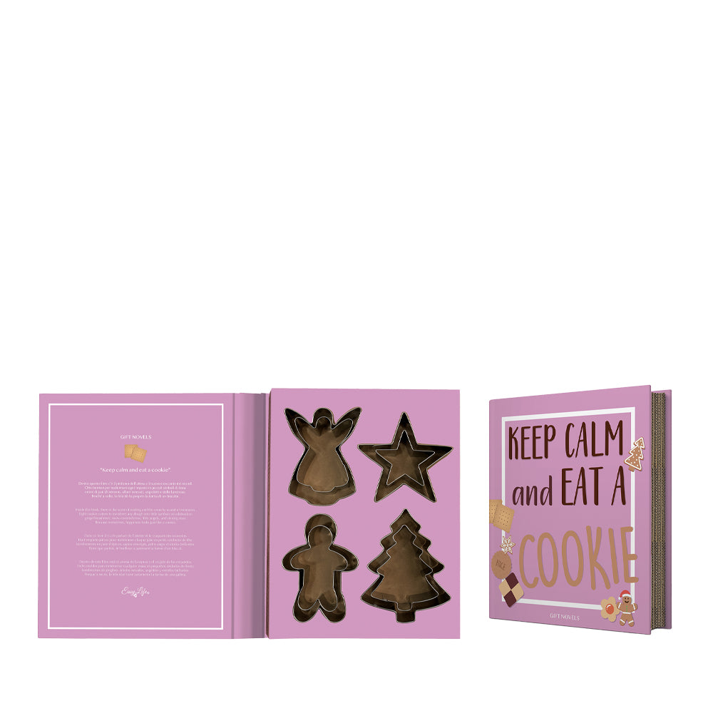 Book Series-KEEP CALM…Cookie Set of 8