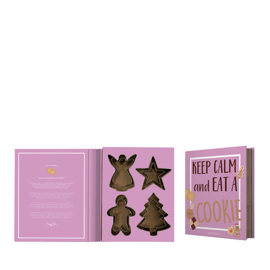 Book Series-KEEP CALM…Cookie Set of 8