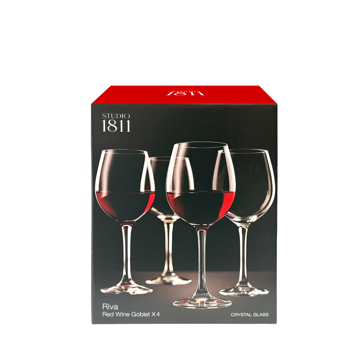 Riva Red Wine Goblet 545ml  (18.4oz) Set of 4