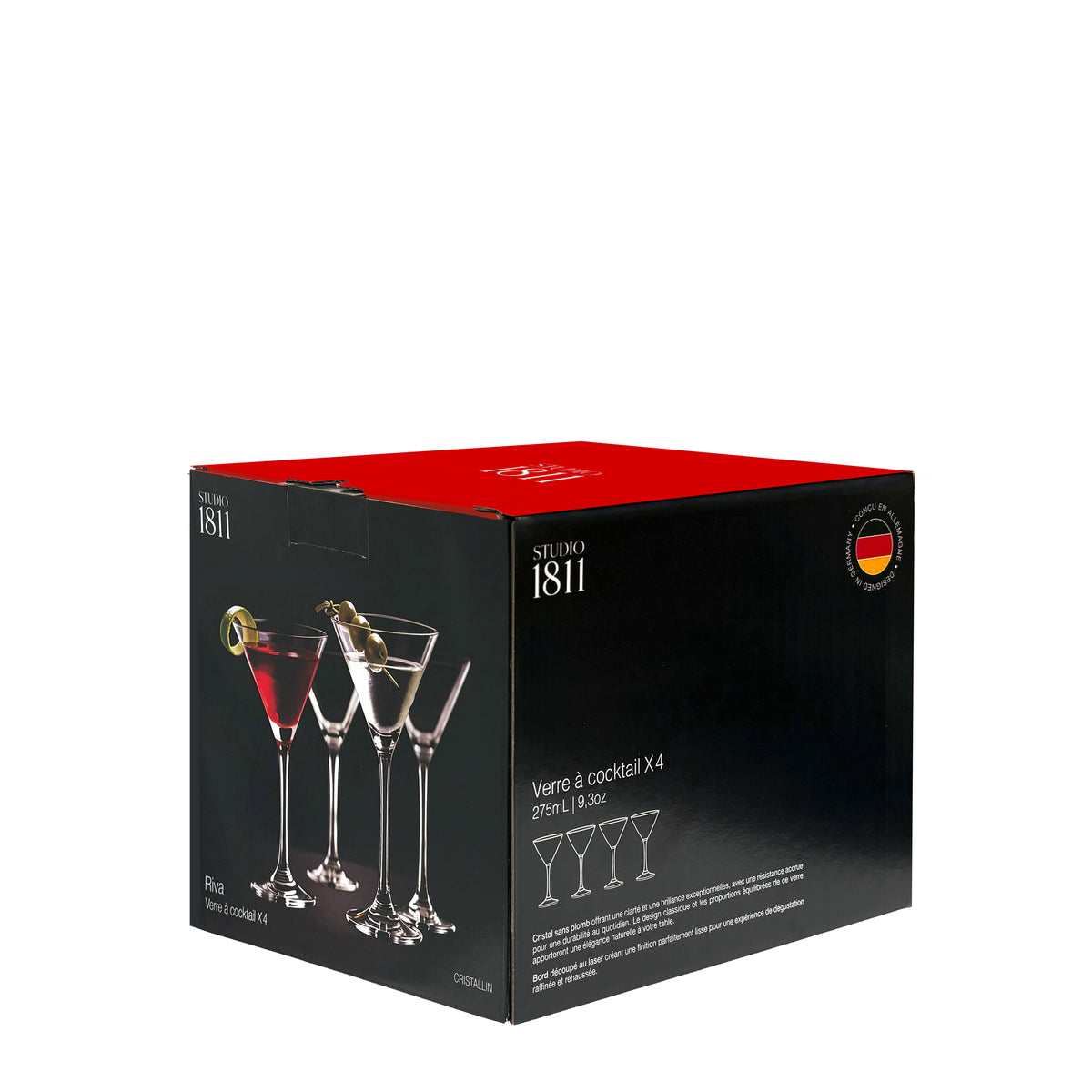 Riva Cocktail 275ml (9.3oz) Set of 4