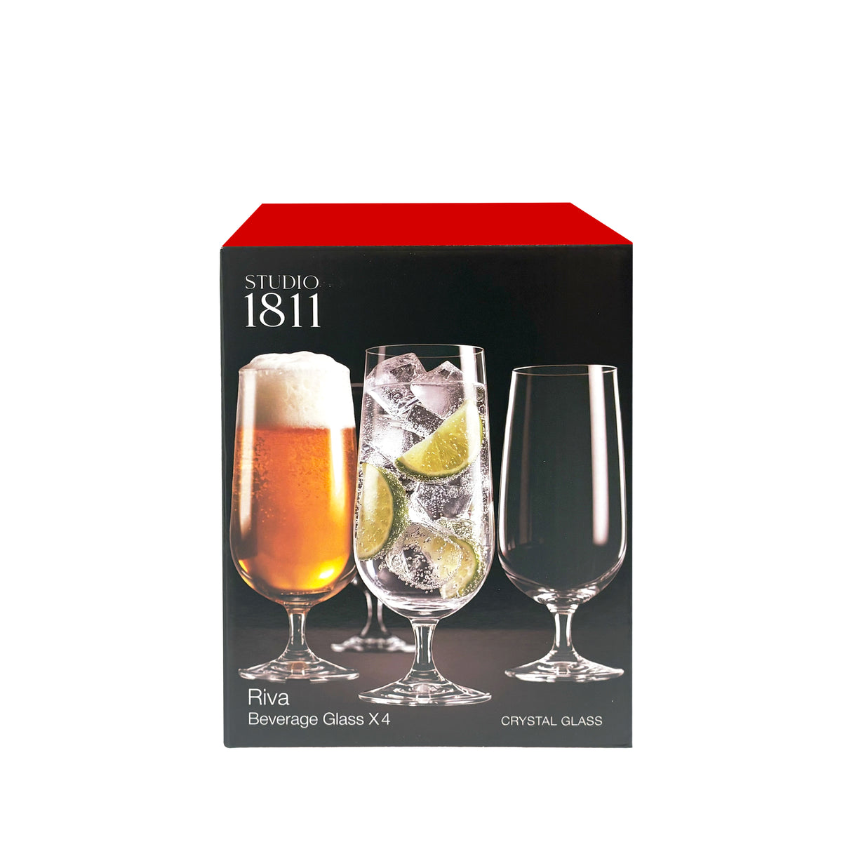 Riva Beverage 420ml (14oz) Set of 4
