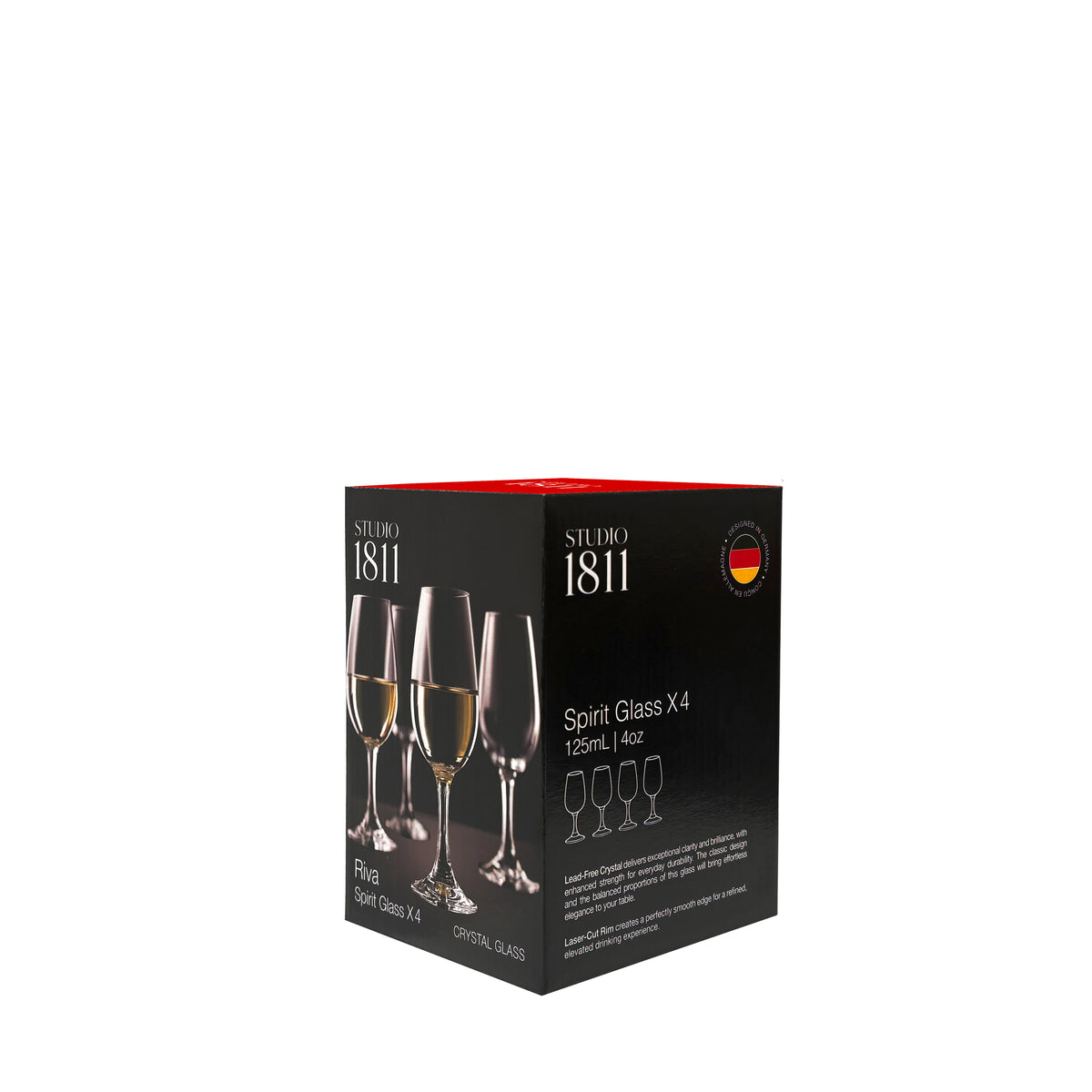 Riva Spirit 125ml (4oz) Set of 4
