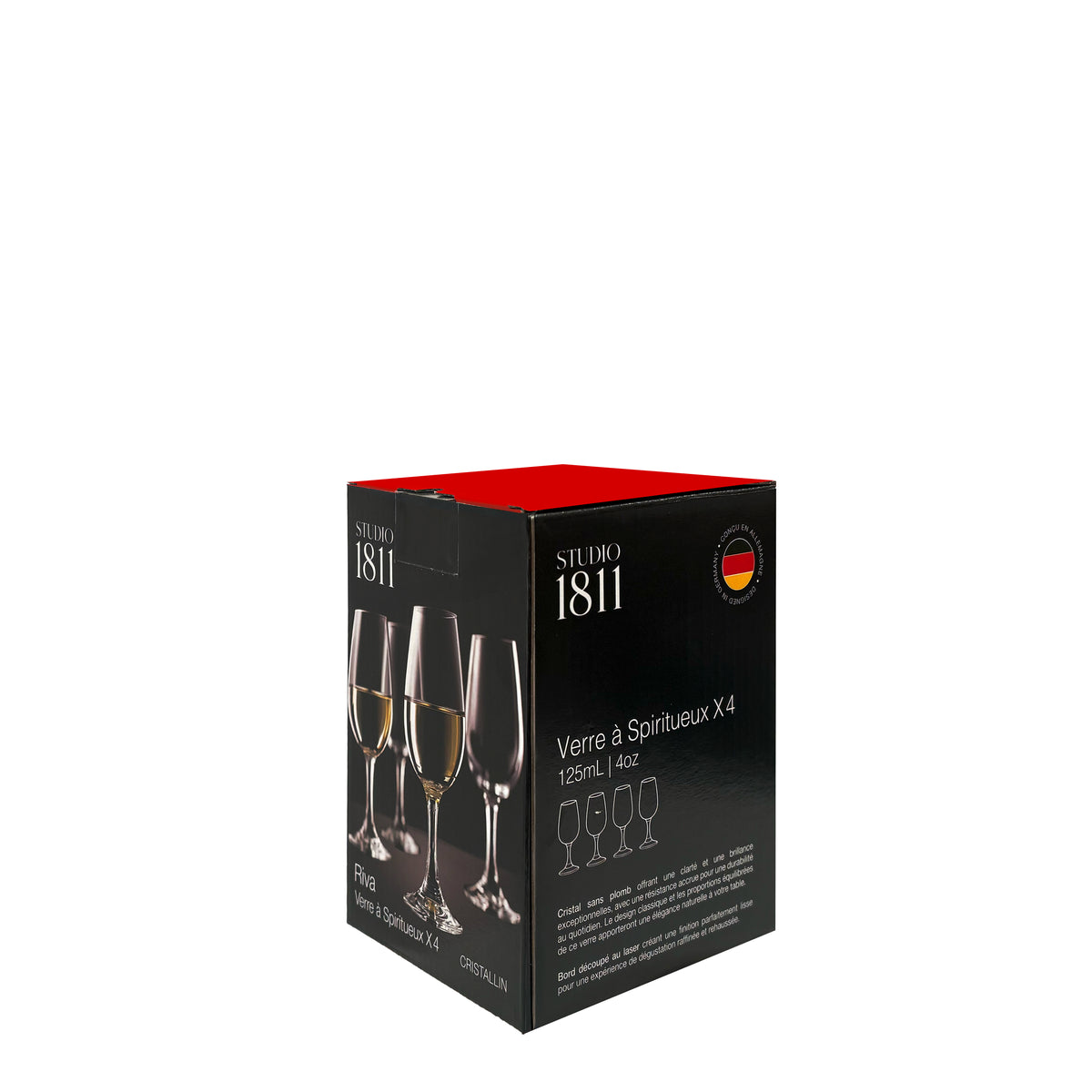 Riva Spirit 125ml (4oz) Set of 4
